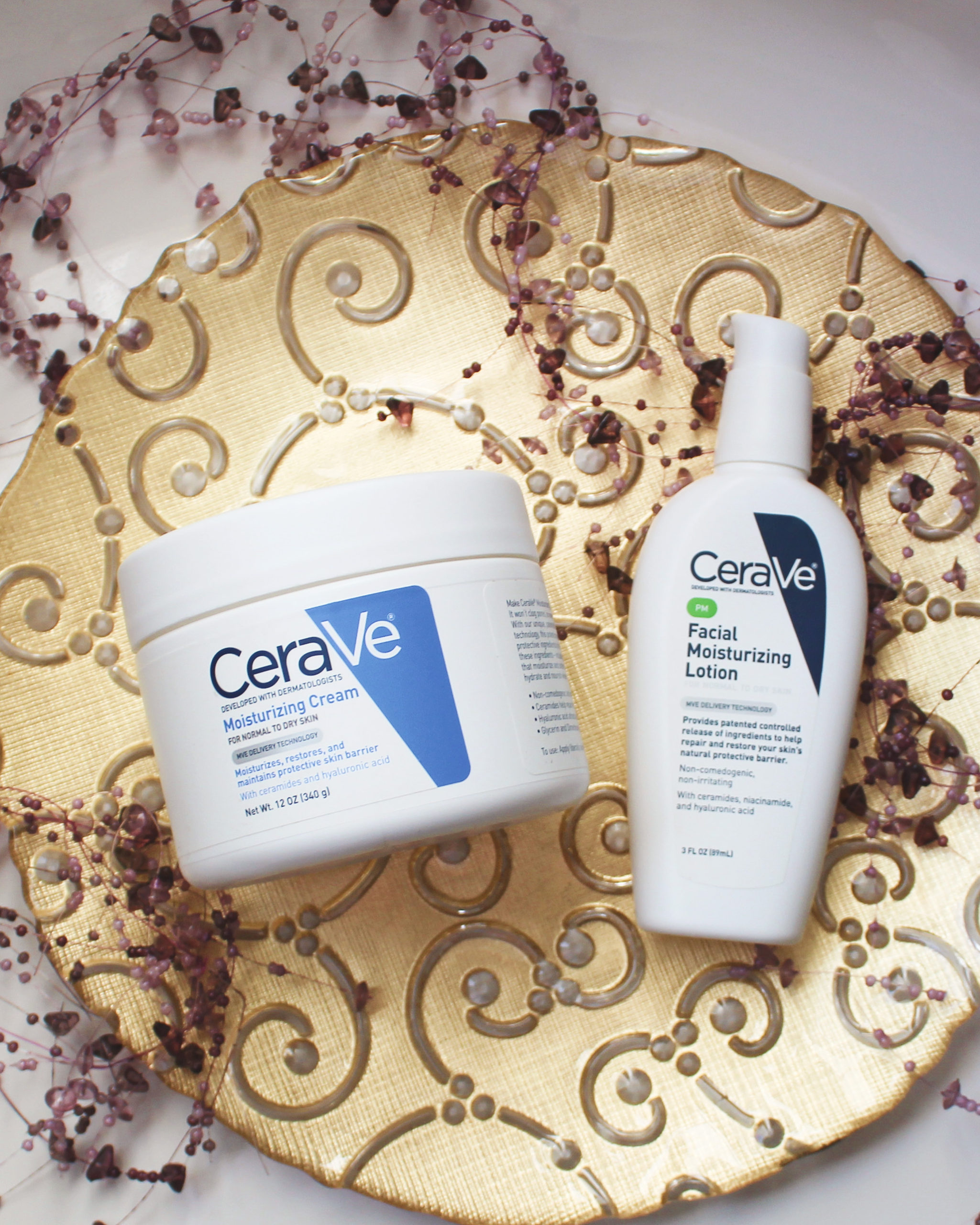 CeraVe Mosturizing Cream And Facial Lotion