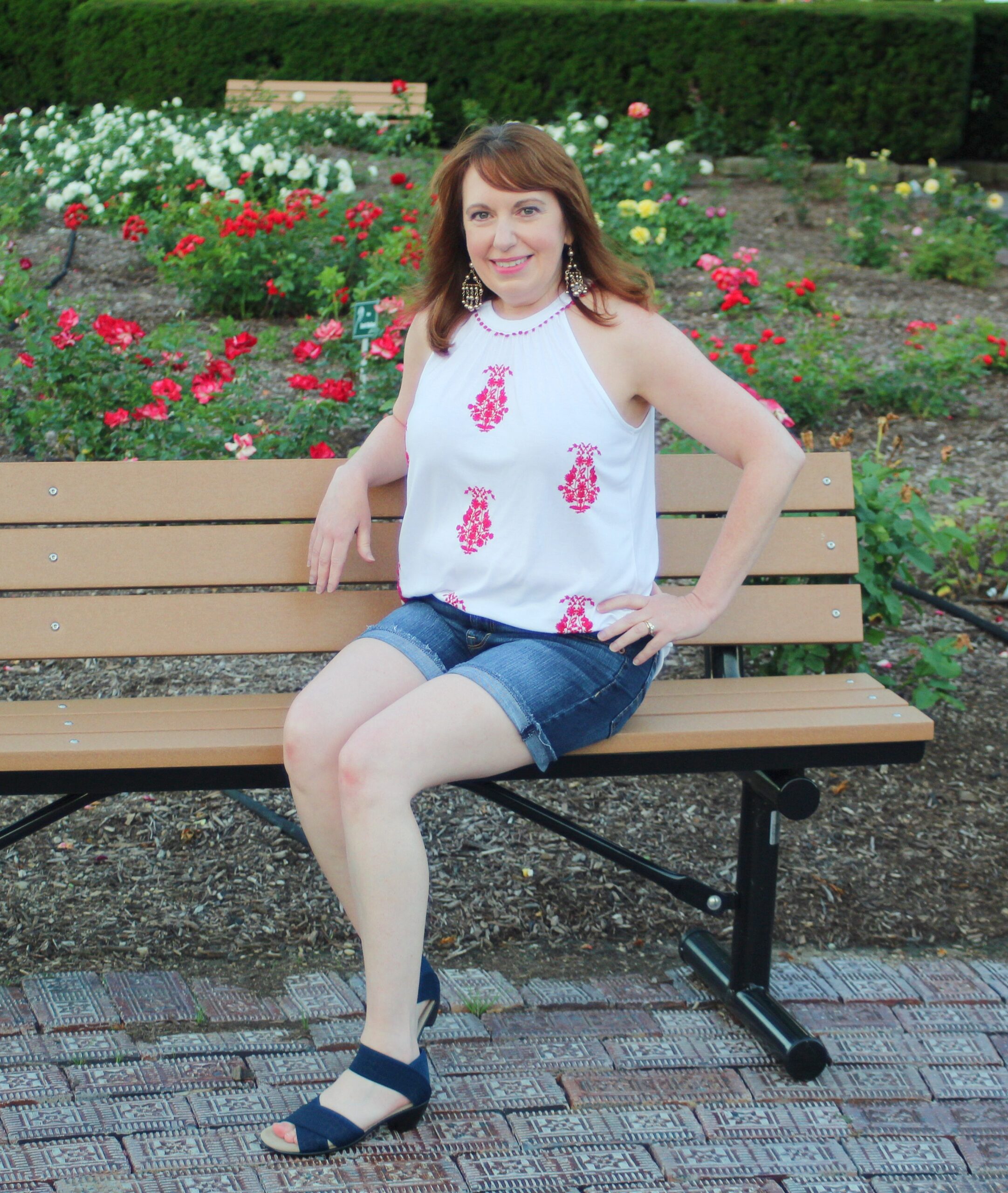 How to Dress Up Jean Shorts