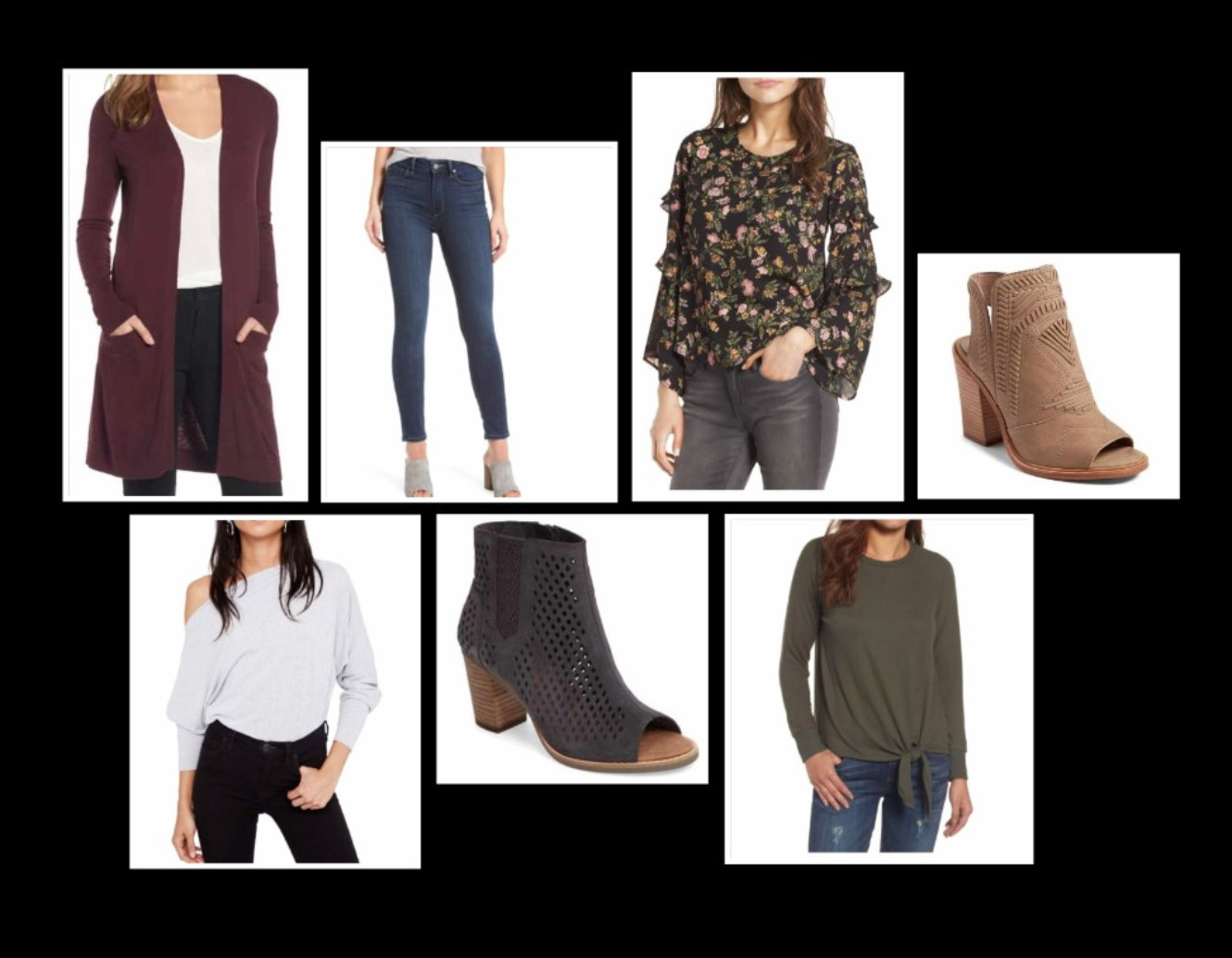 Fall Fashions Collage