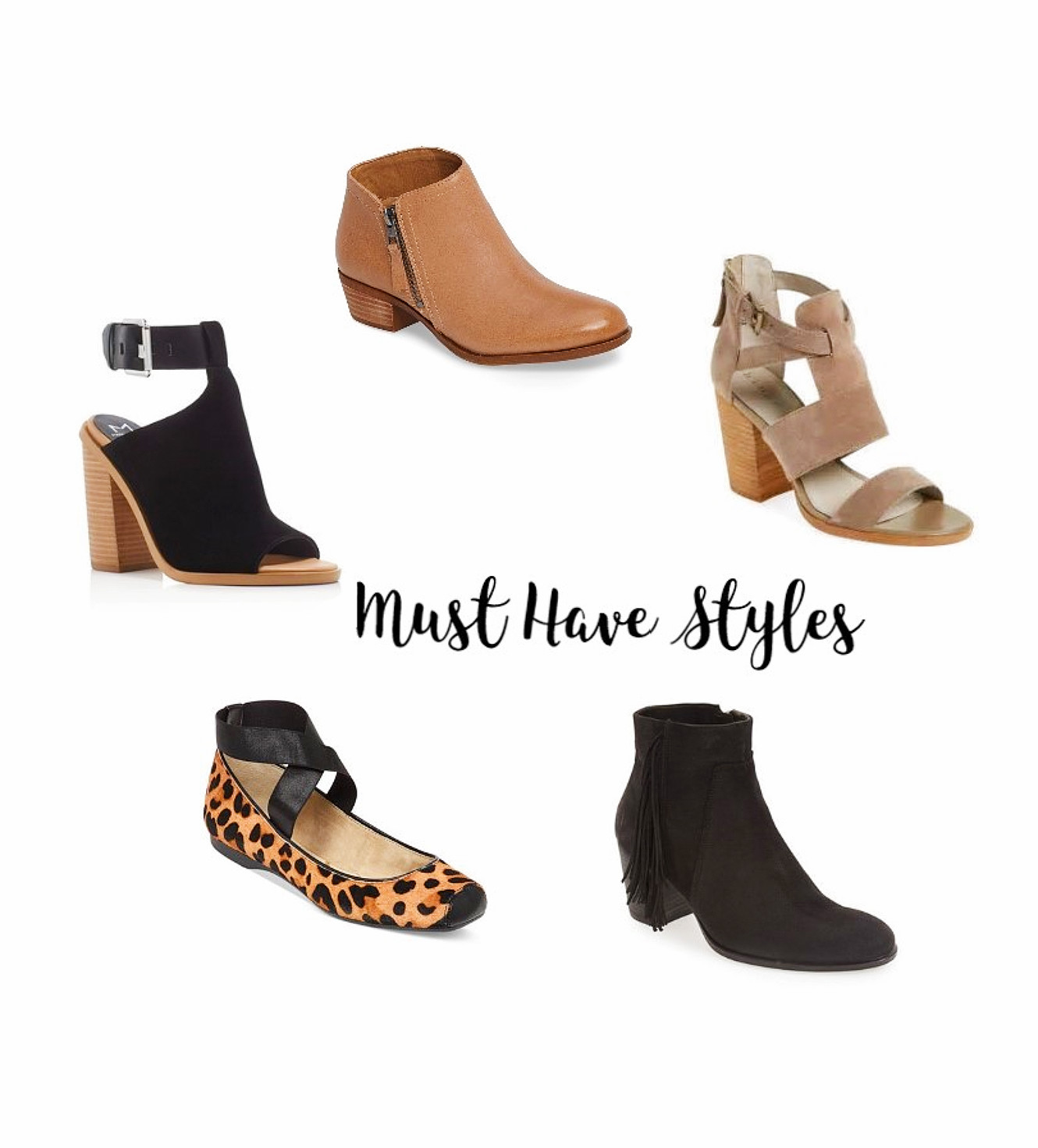 The 3 Must Have Fall Shoes