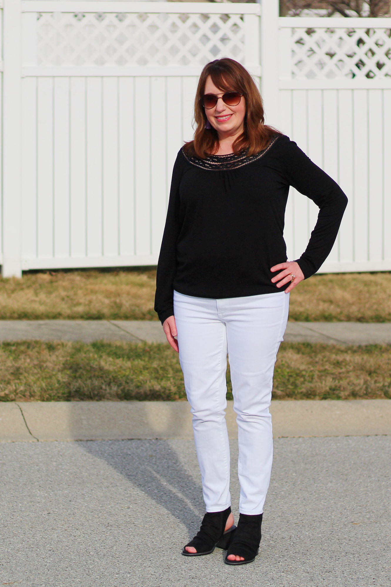 Classic Black And White Outfit/Spring Outfit