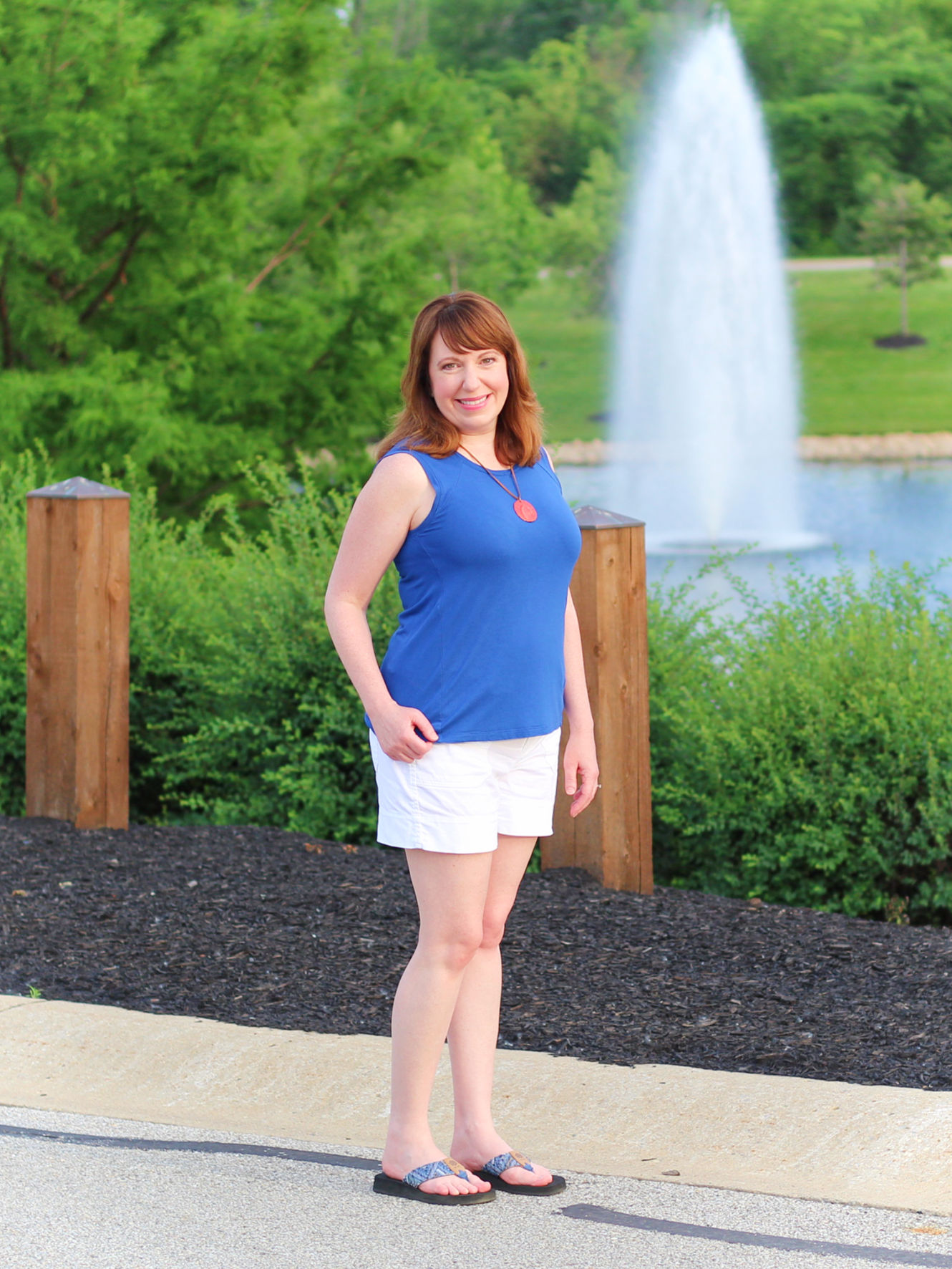 Summer top And Shorts Outfit