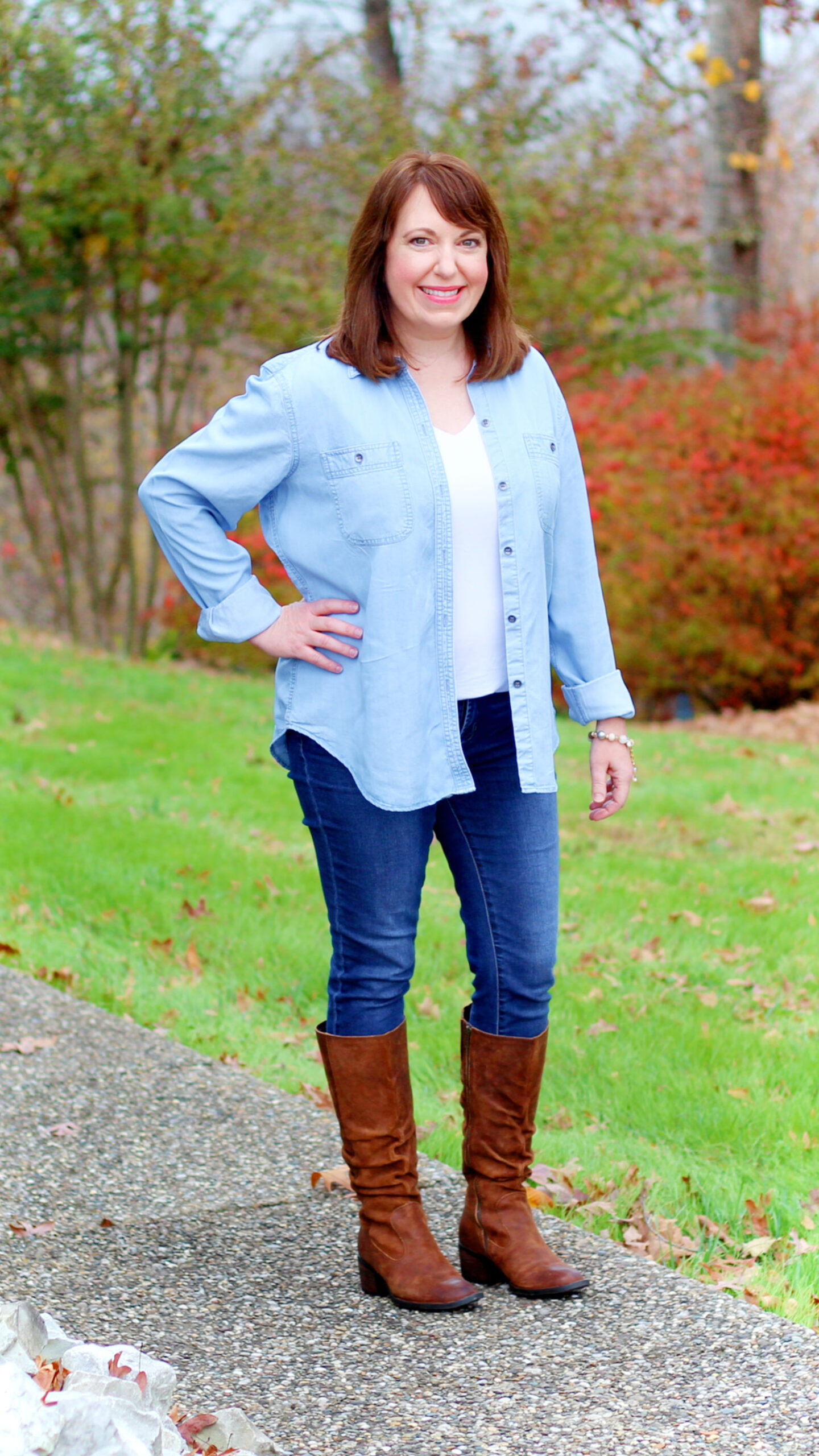 Chambray Shirt – Dressed in Faith