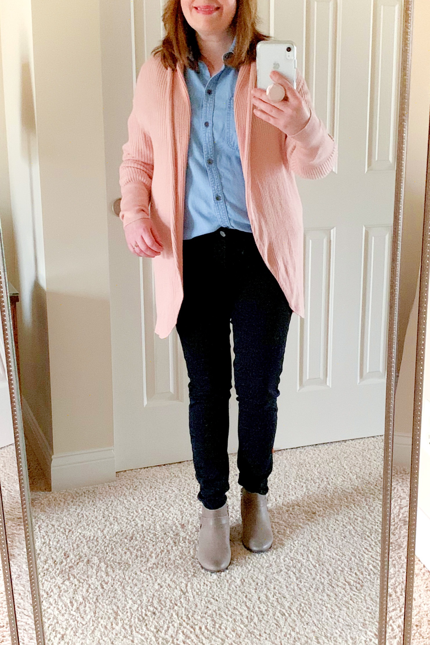 Blush Circle Cardigan