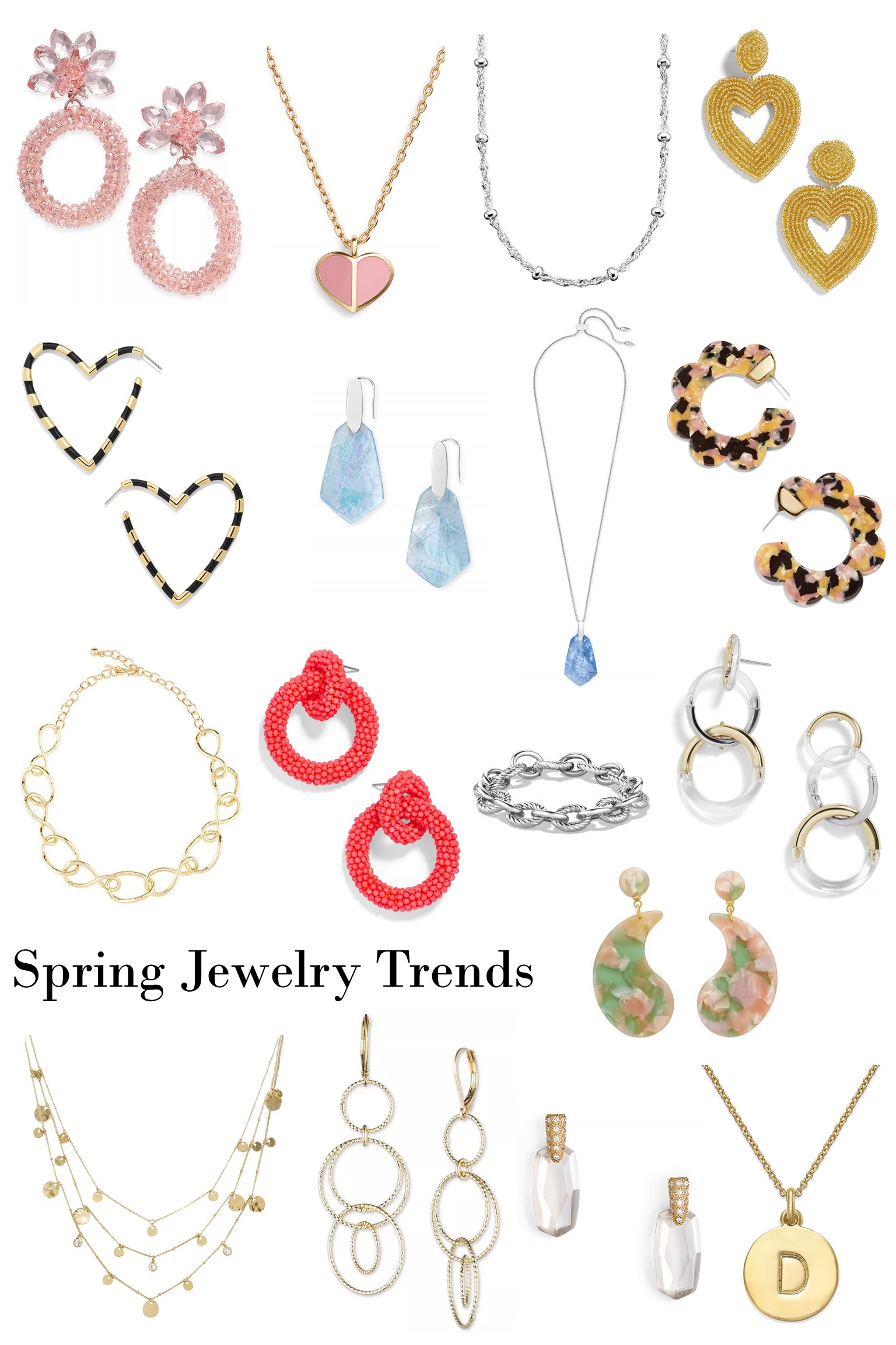 Jewelry Trends Spring 2019