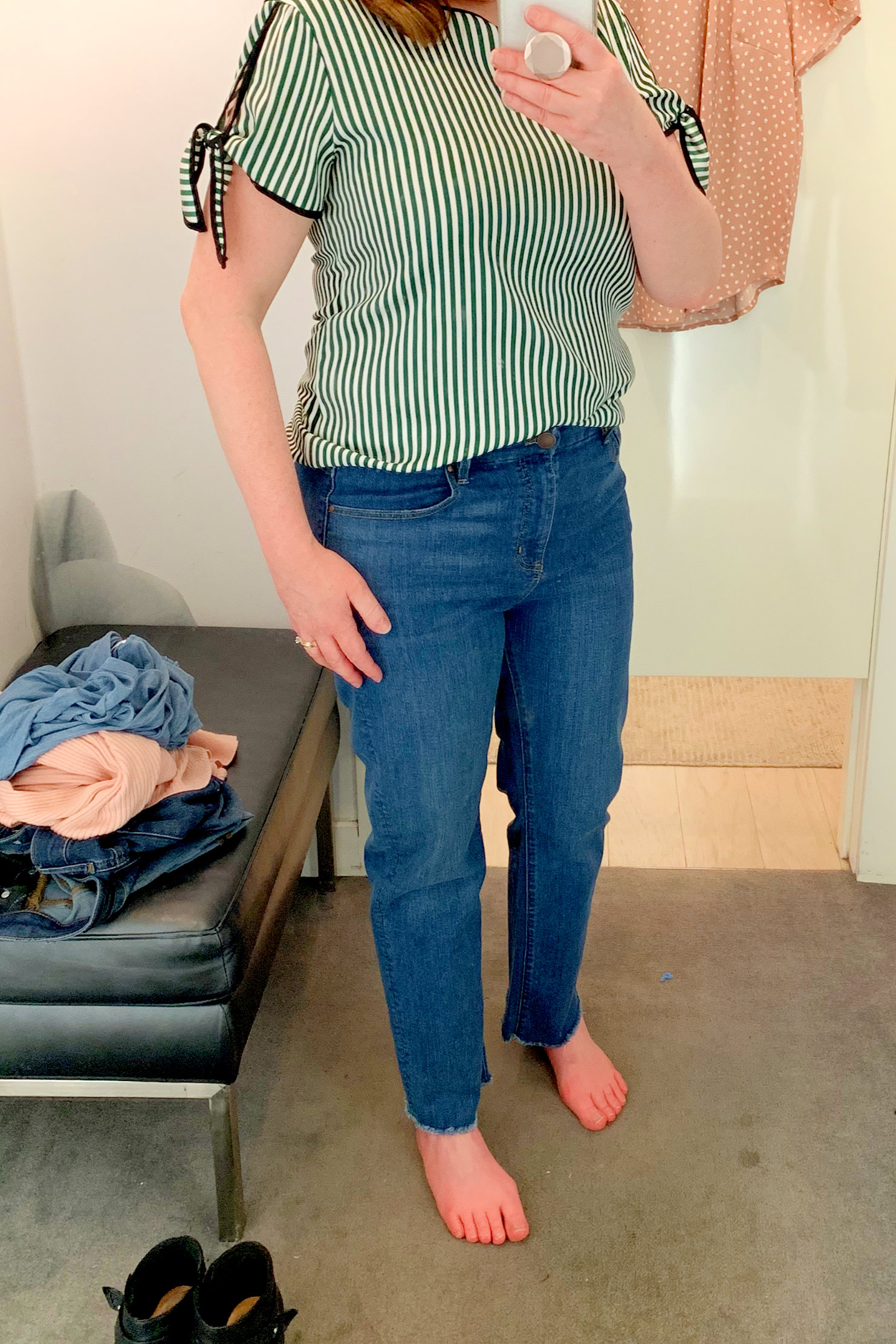 Clothes Try On + Great Sale
