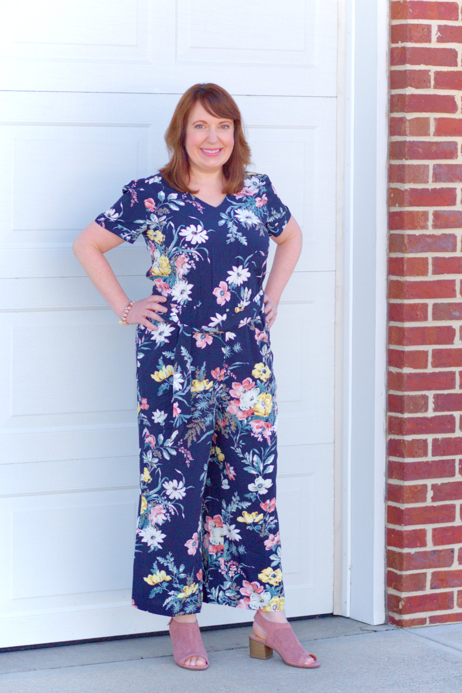 Spring Floral Jumpsuit