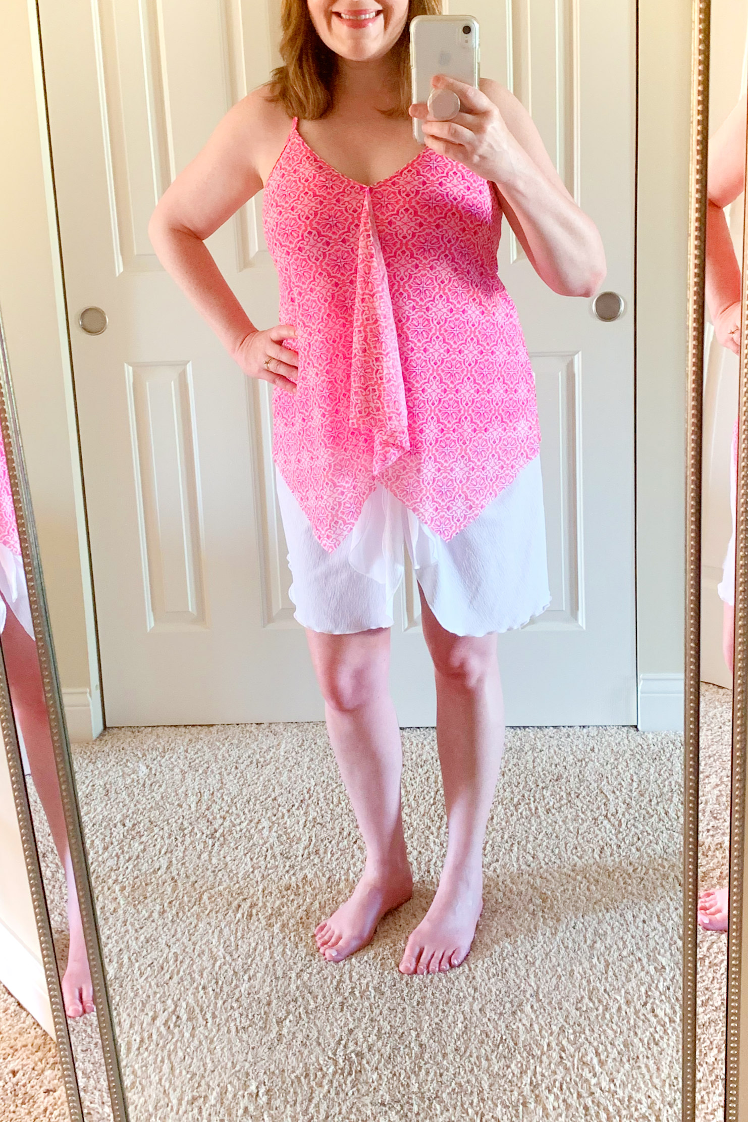 Pink Swimsuit & Coverup