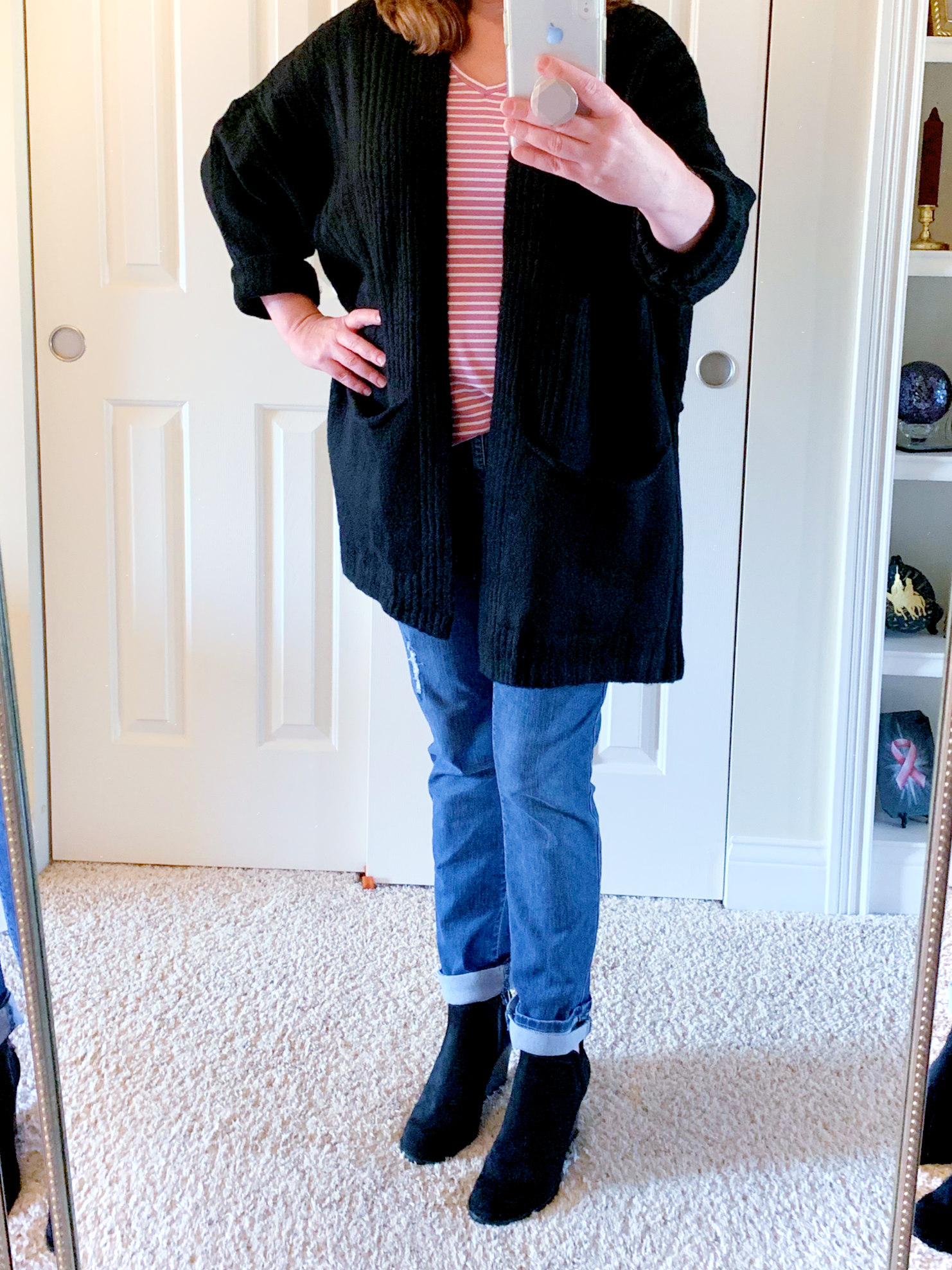 Topshop Black Cardigan