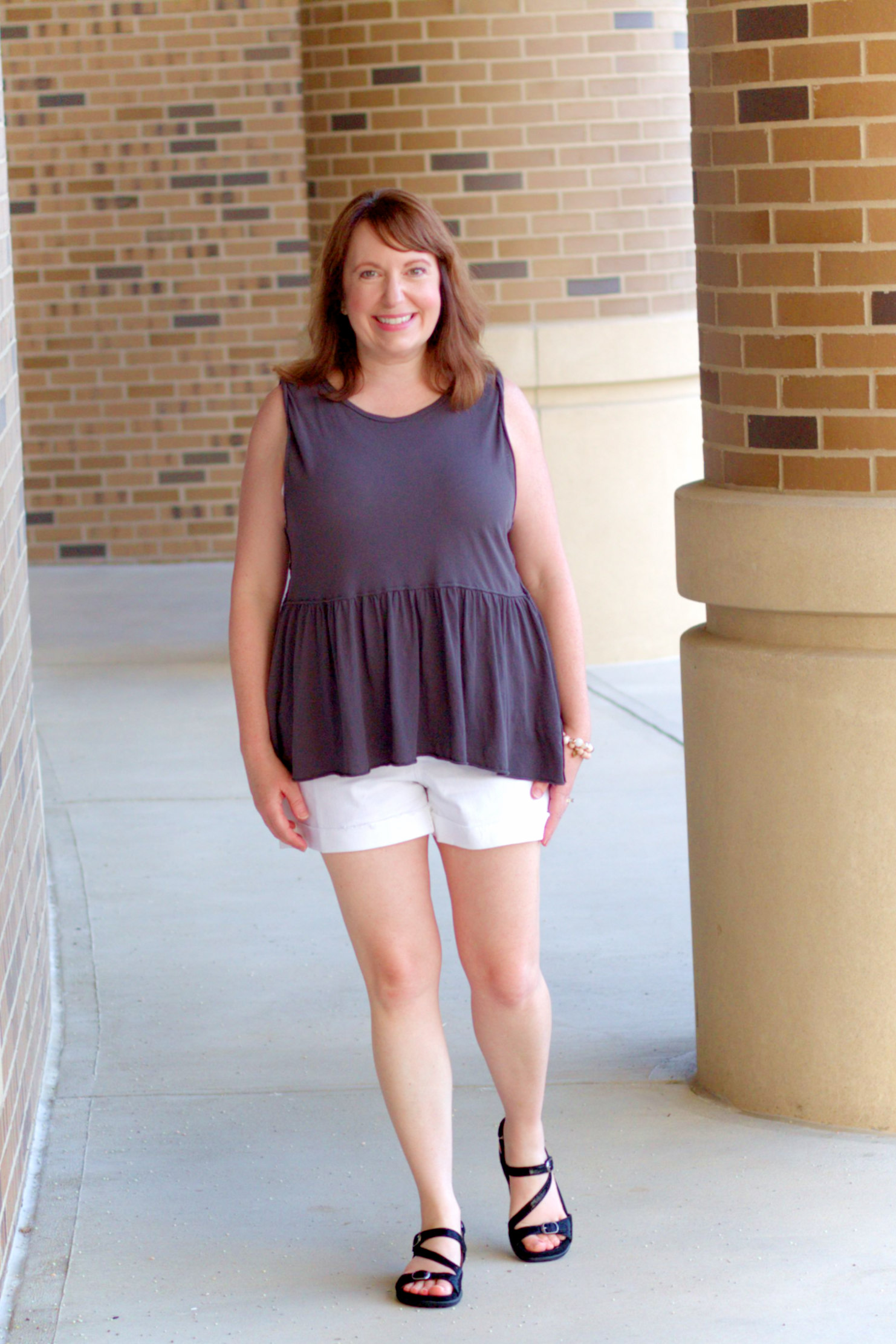 Grey Top - Summer Outfit