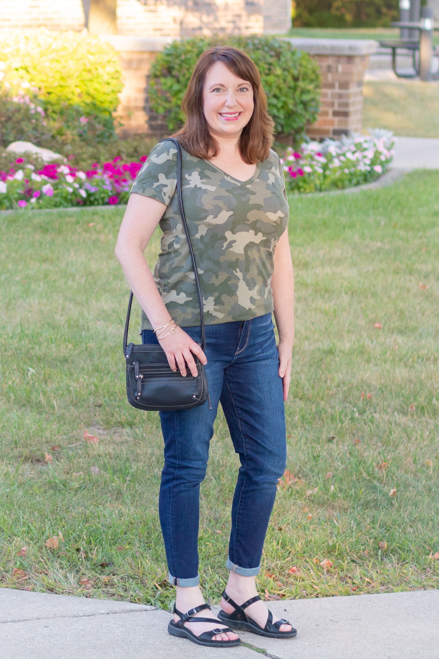 Fall Camo Tee Outfit