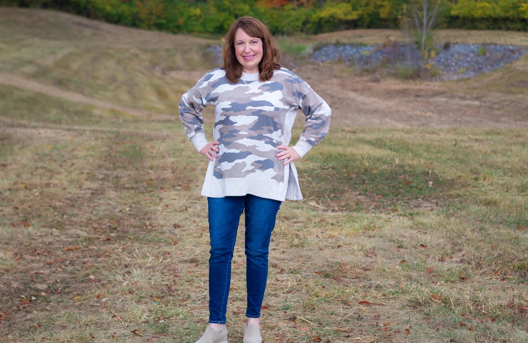 Cozy Camo Sweatshirt