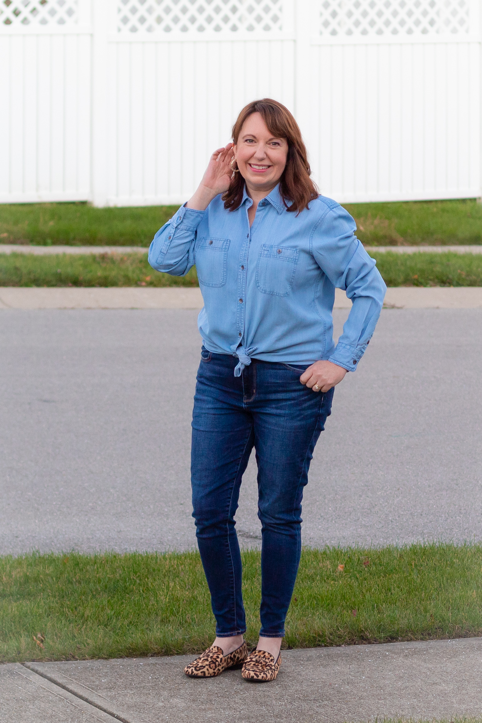 How to Look Chic in Denim on Denim