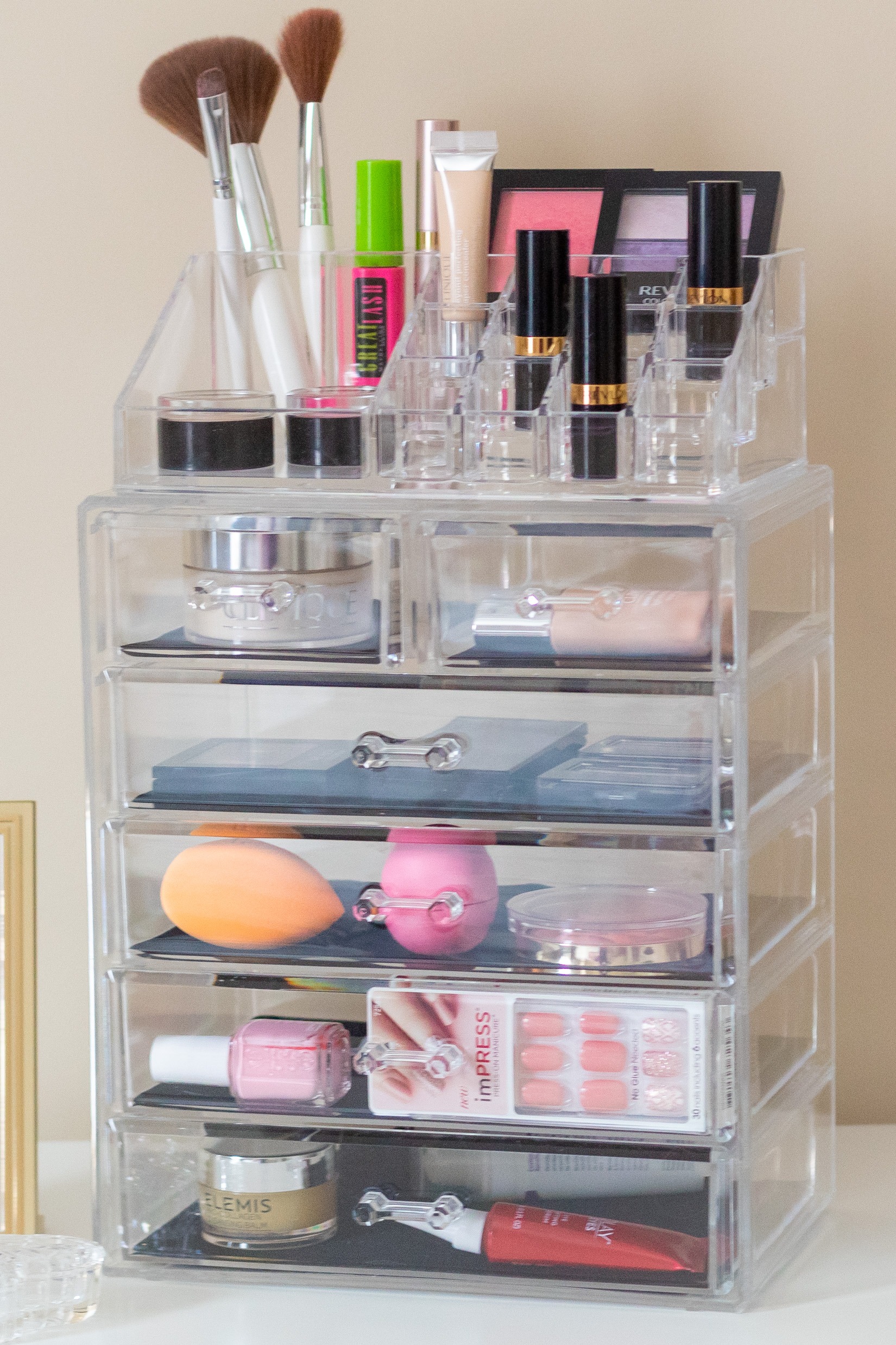 Makeup Storage Ideas Dressed In Faith