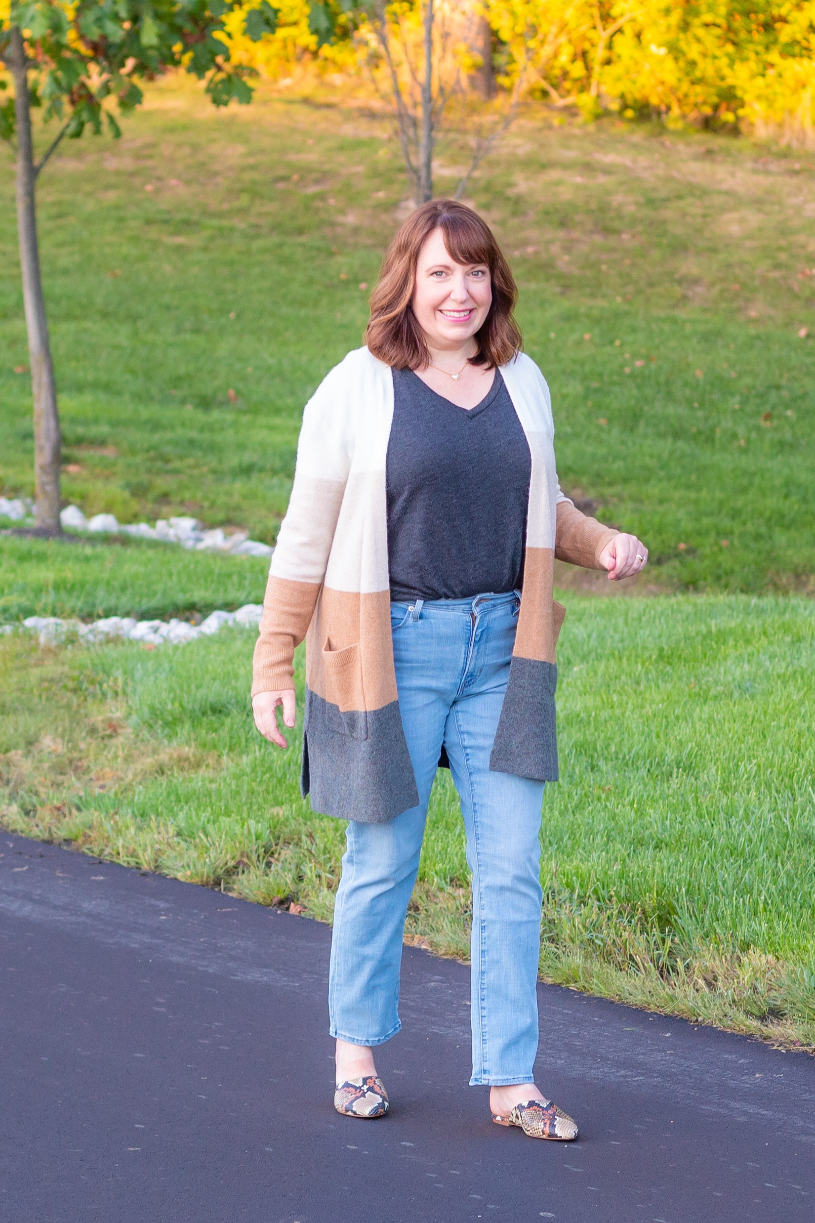 Fall Statement Cardigan - Dressed in Faith