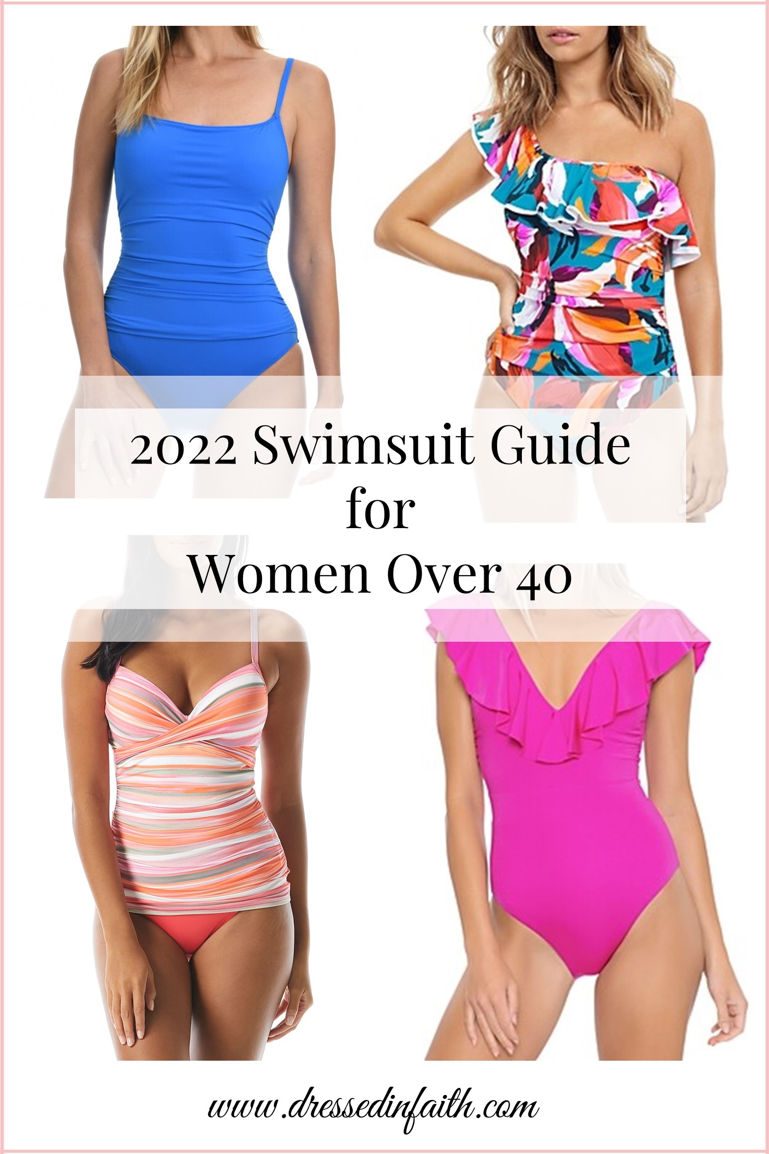 The Most Flattering Swimsuits For Women Over 40 (2022 Guide)