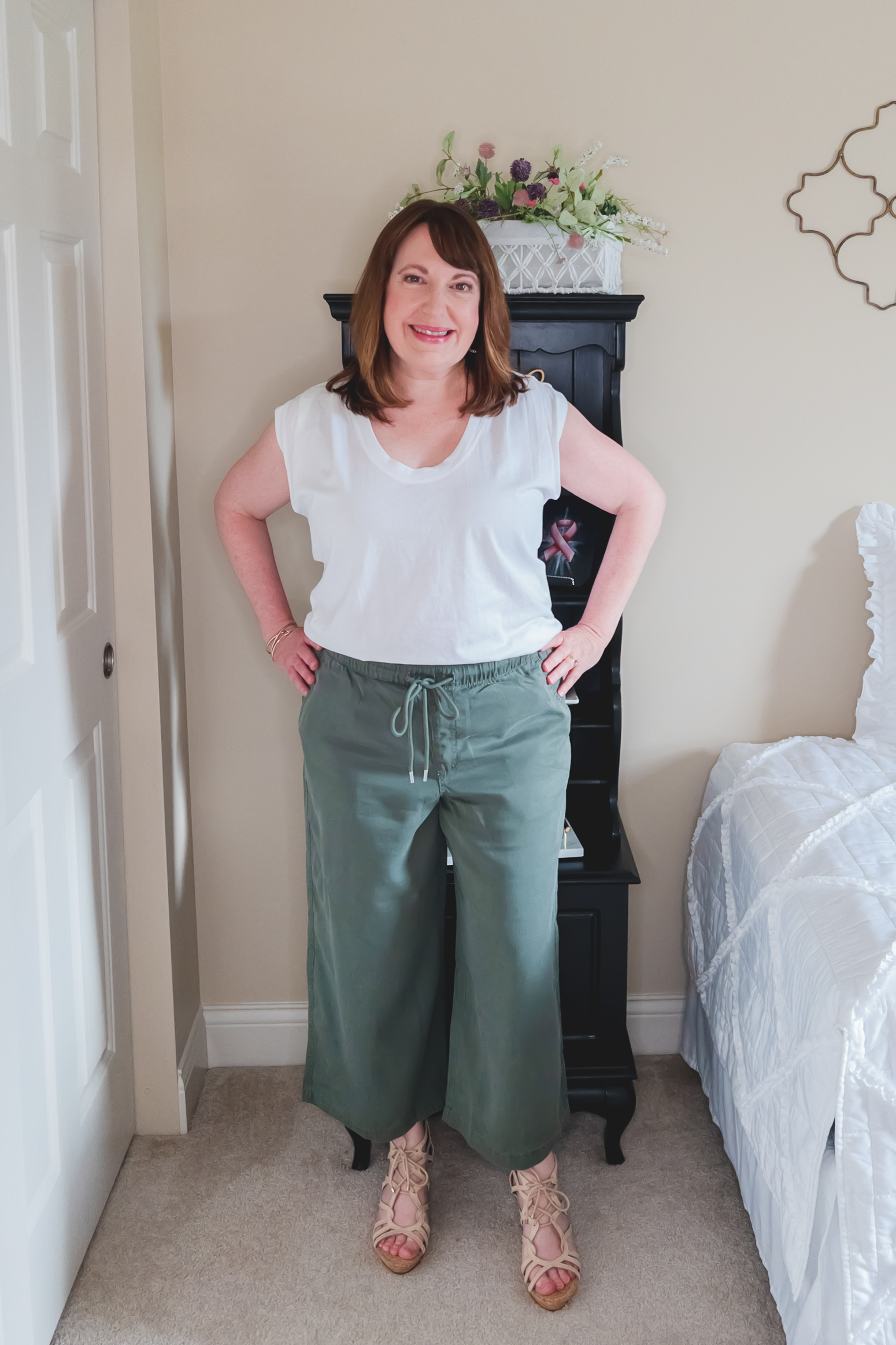 How to Wear Wide Leg Pants