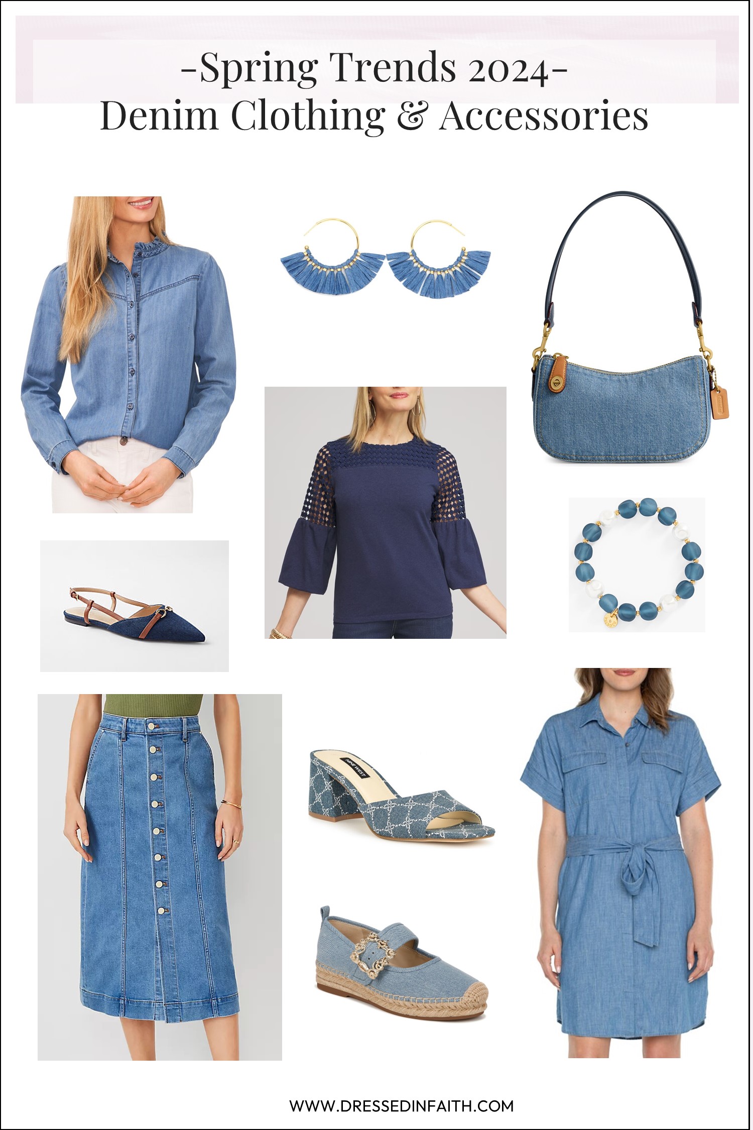 Spring Trends – Denim Clothing & Accessories