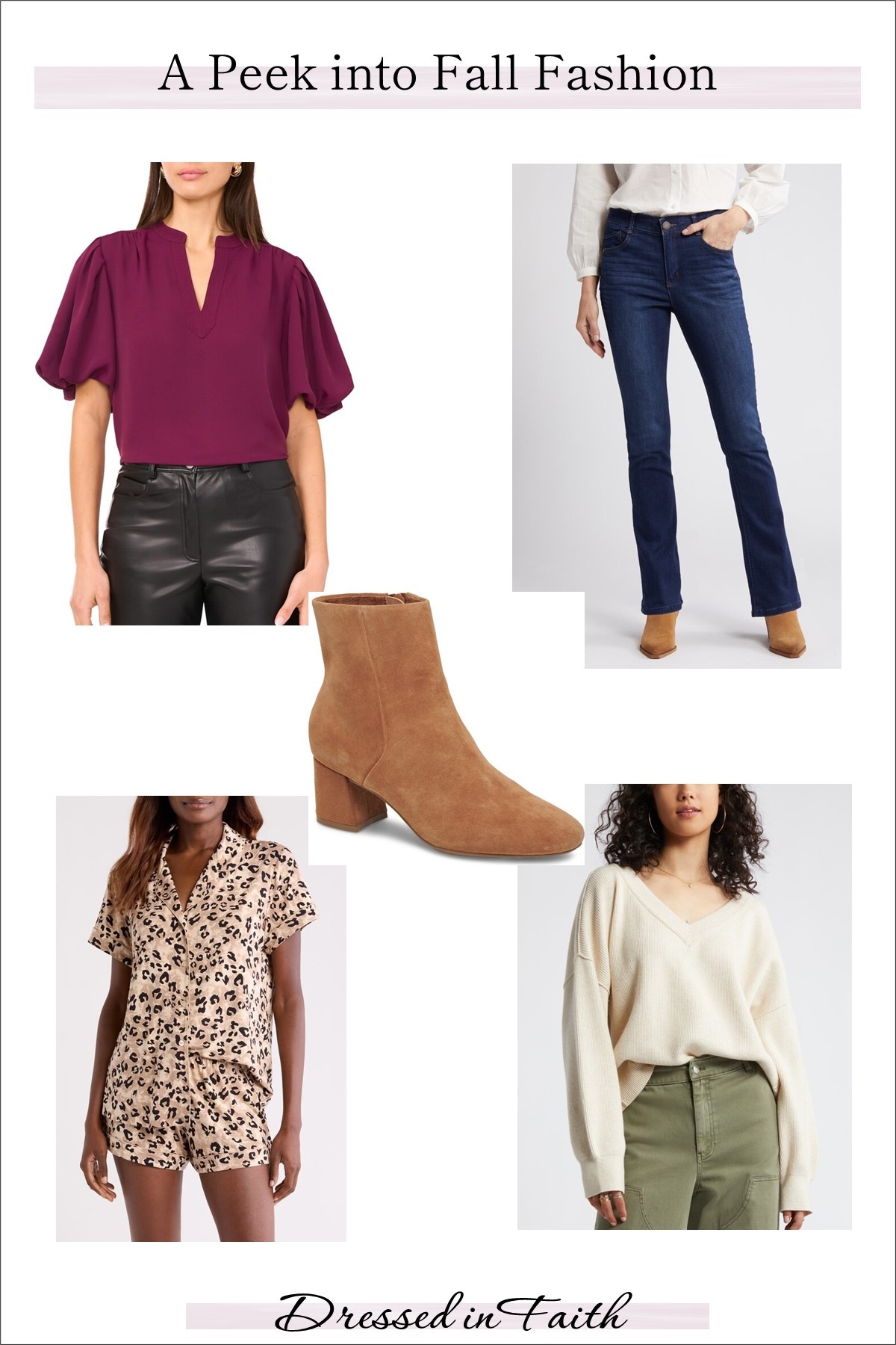 A Peak into Fall Fashion