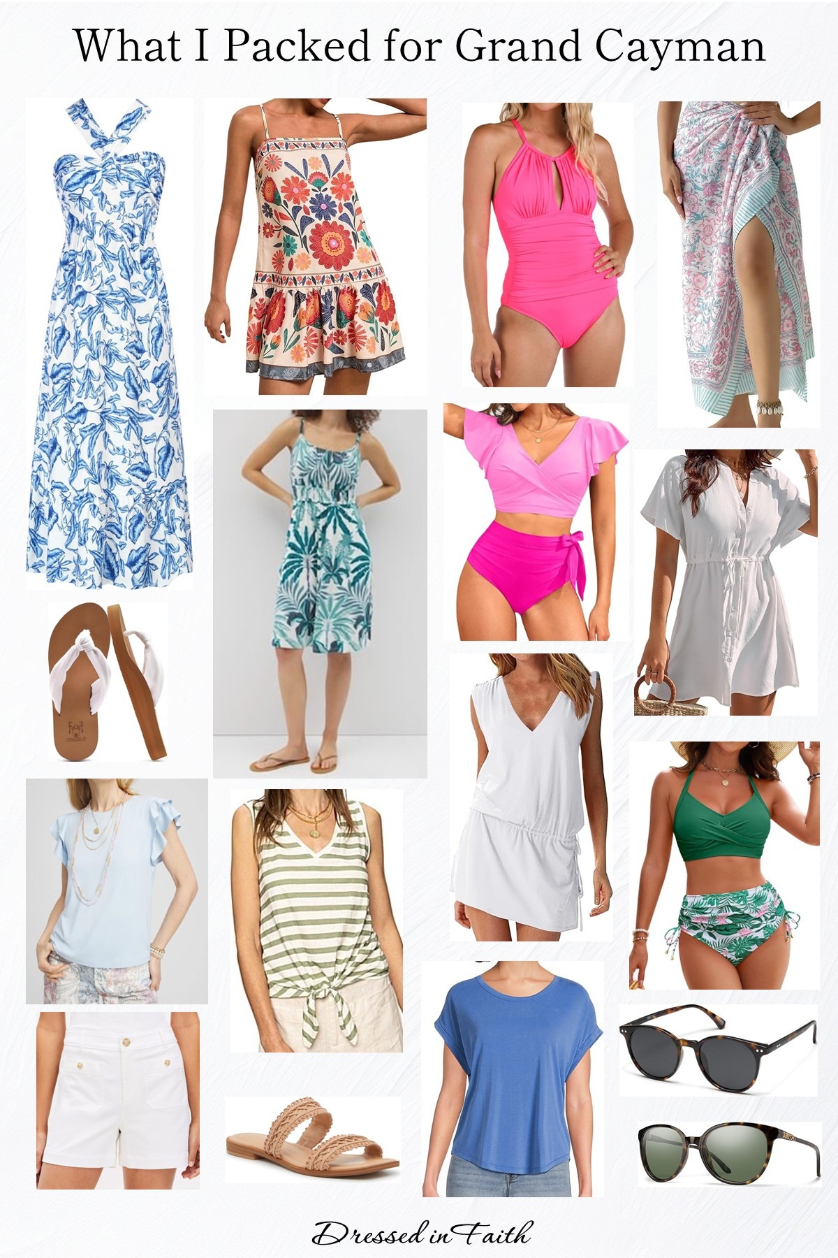 What I Packed for Grand Cayman
