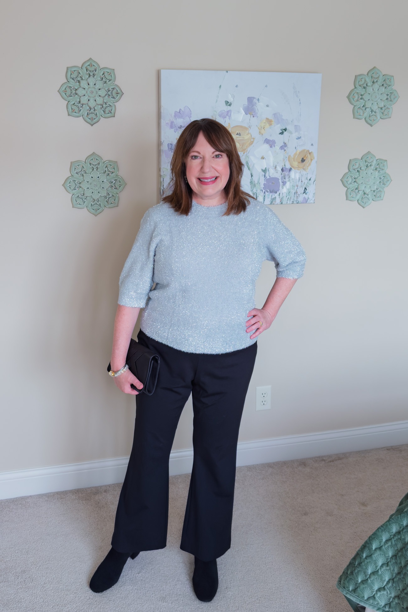 Sparkly Chic Holiday Outfit