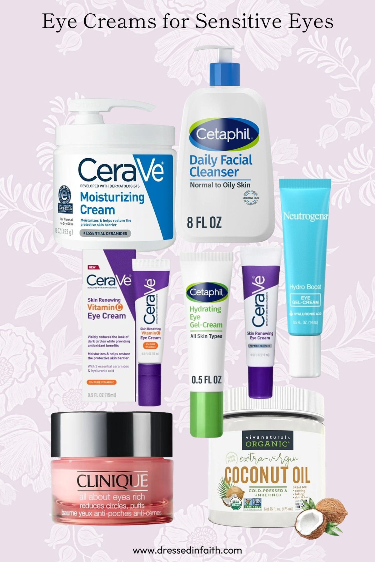 5 Gentle Eye Creams for Sensitive Eyes