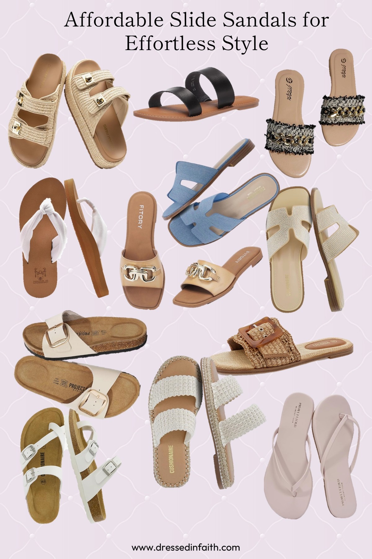 Affordable Slide Sandals for Effortless Style