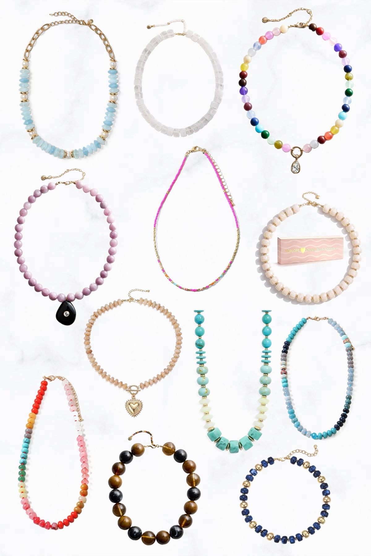 Summer’s Bold Bead Necklace Trend